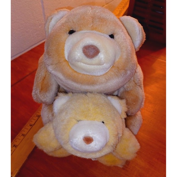 Pair of GUND Snuffles Bears  7" and 12" Plush Charmin look-a-likes - Picture 9 of 13